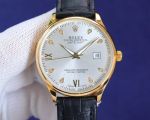 Rolex Datejust 8215 Movement 40mm 316L Steel White/Gold Face Watch